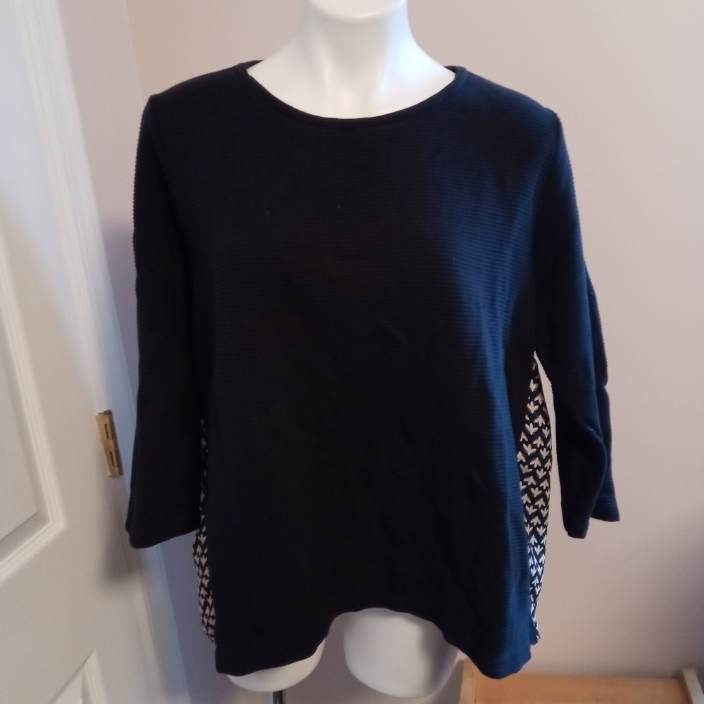 LOFT 3/4 sleeve flowy sweater top